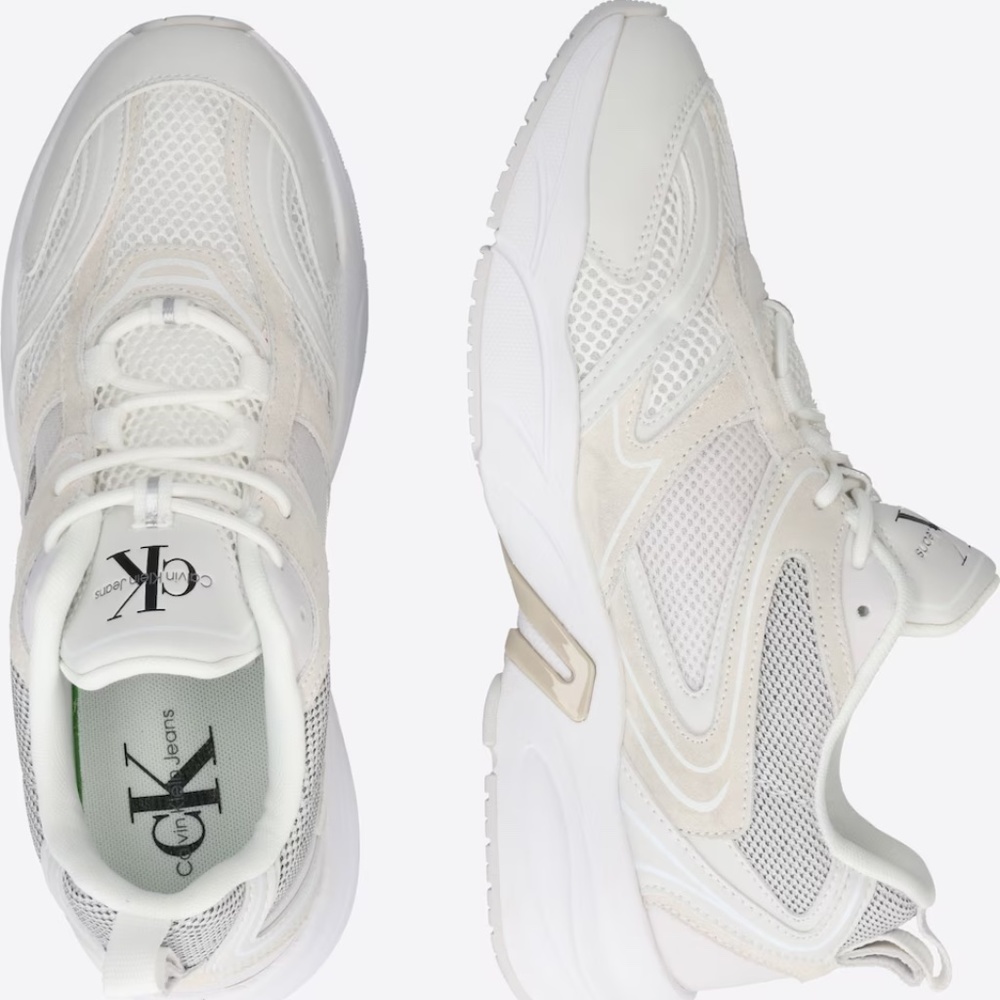 NEW calvin klein jeans sneakers in white size EU 40/ US 9